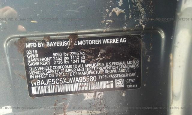 Photo 8 VIN: WBAJE5C5XJWA95580 - BMW 540 