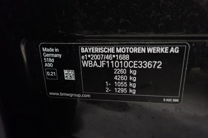 Photo 30 VIN: WBAJF11010CE33672 - BMW SERIE 5 