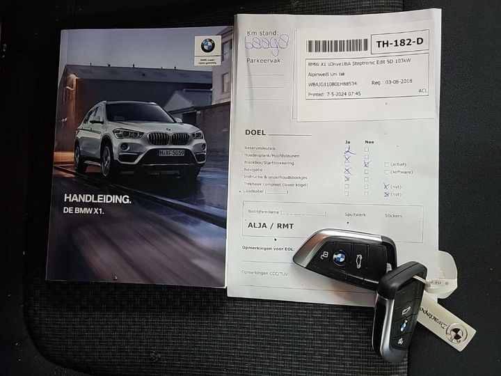 Photo 12 VIN: WBAJG11080EH88534 - BMW X1 