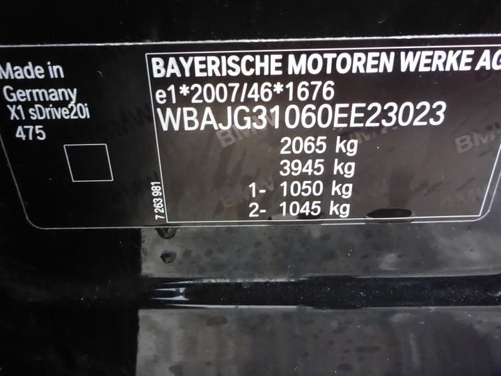 Photo 12 VIN: WBAJG31060EE23023 - BMW X1 