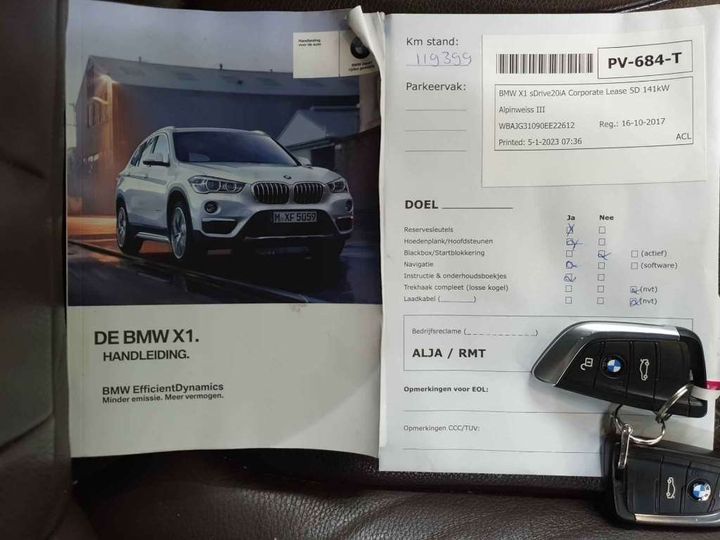 Photo 19 VIN: WBAJG31090EE22612 - BMW X1 