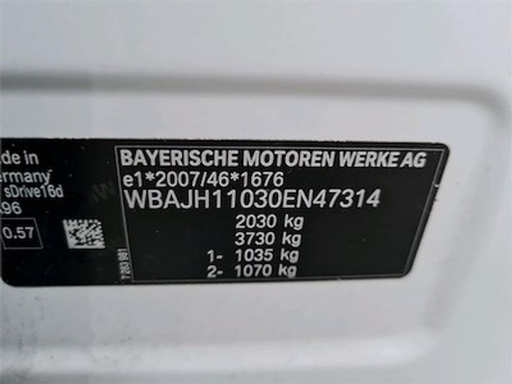 Photo 11 VIN: WBAJH11030EN47314 - BMW X1 DIESEL - 2015 