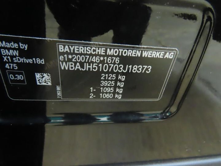 Photo 5 VIN: WBAJH510703J18373 - BMW X1 