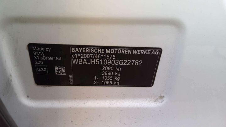 Photo 6 VIN: WBAJH510903G22782 - BMW X1 