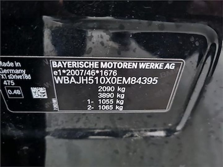 Photo 11 VIN: WBAJH510X0EM84395 - BMW X1 