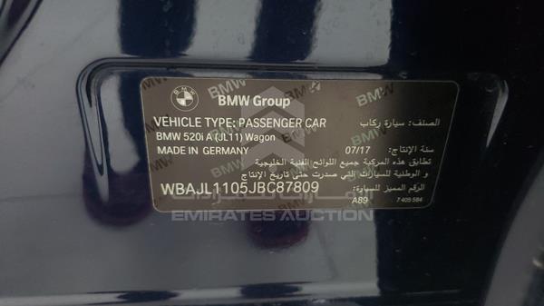 Photo 2 VIN: WBAJL1105JBC87809 - BMW 520 I 