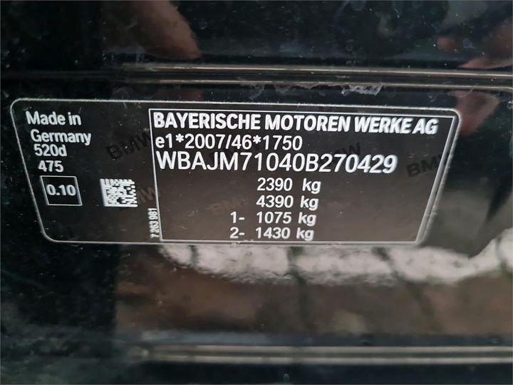 Photo 4 VIN: WBAJM71040B270429 - BMW 5-REEKS 