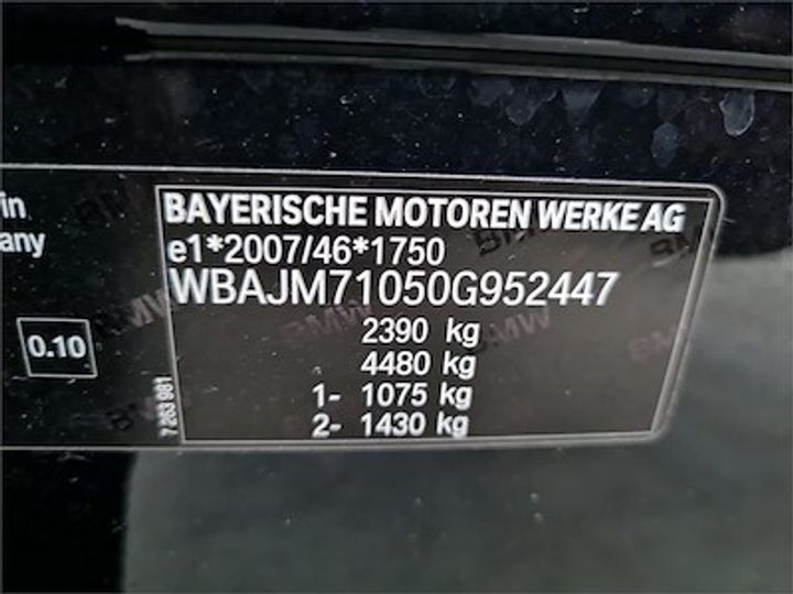 Photo 11 VIN: WBAJM71050G952447 - BMW 5 TOURING DIESEL - 2017 