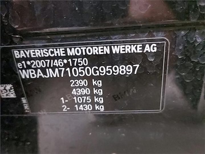 Photo 11 VIN: WBAJM71050G959897 - BMW 5 TOURING DIESEL - 2017 