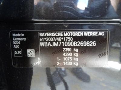 Photo 12 VIN: WBAJM71090B269826 - BMW 5 TOURING DIESEL - 2017 