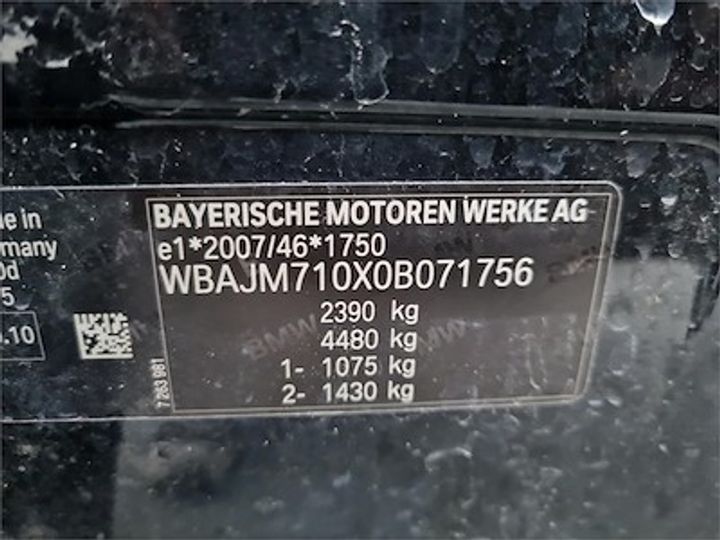 Photo 11 VIN: WBAJM710X0B071756 - BMW 5 TOURING DIESEL - 2017 