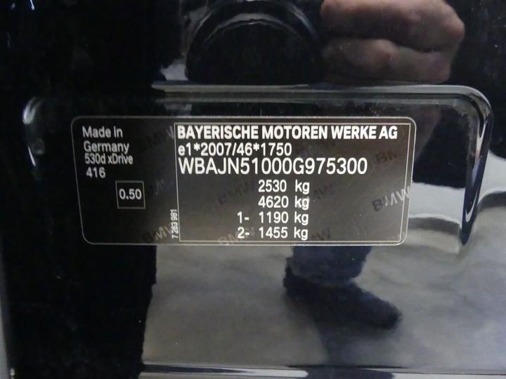 Photo 3 VIN: WBAJN51000G975300 - BMW 5 TOURING 