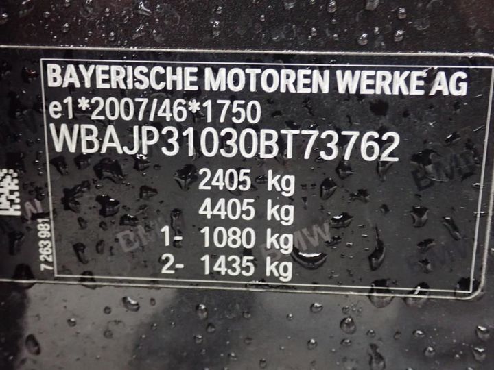 Photo 12 VIN: WBAJP31030BT73762 - BMW SRIE 5 TOURING 