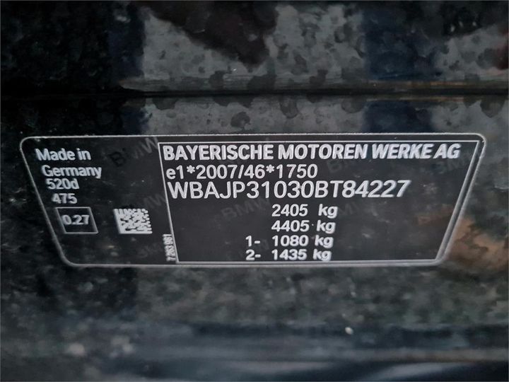 Photo 4 VIN: WBAJP31030BT84227 - BMW 5-REEKS 