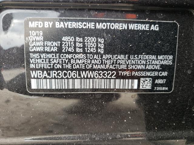 Photo 9 VIN: WBAJR3C06LWW63322 - BMW 530 I 