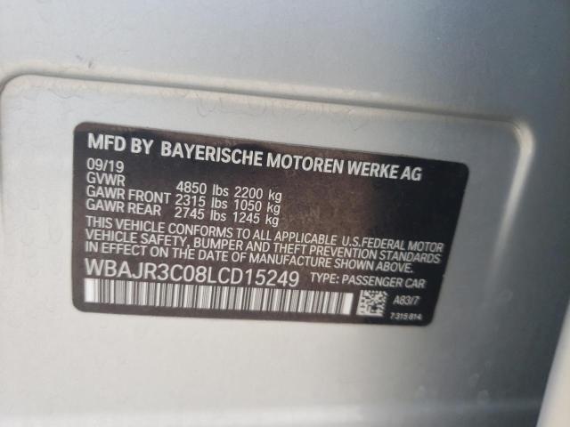 Photo 11 VIN: WBAJR3C08LCD15249 - BMW 530 I 