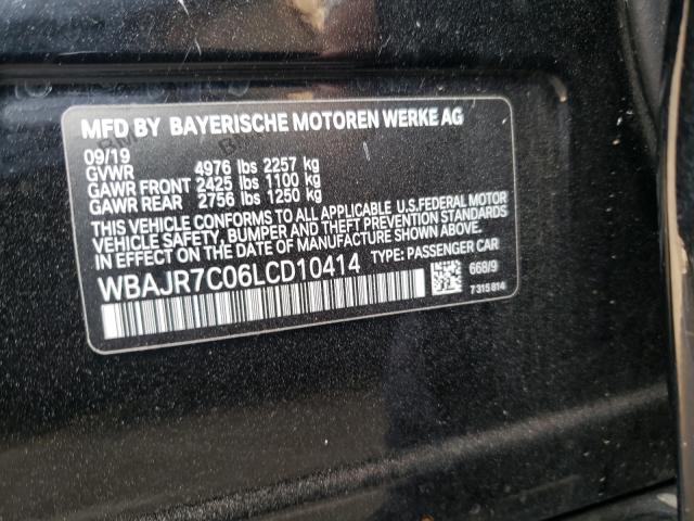 Photo 9 VIN: WBAJR7C06LCD10414 - BMW 530 XI 