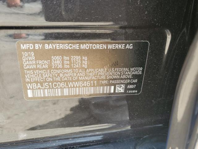 Photo 11 VIN: WBAJS1C06LWW64611 - BMW 540 I 