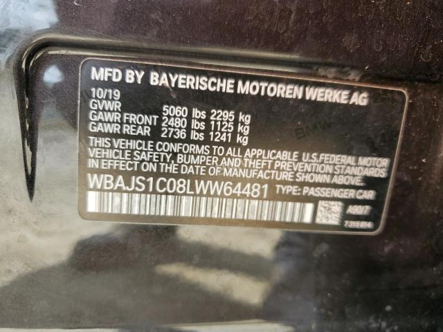 Photo 11 VIN: WBAJS1C08LWW64481 - BMW 5 SERIES 