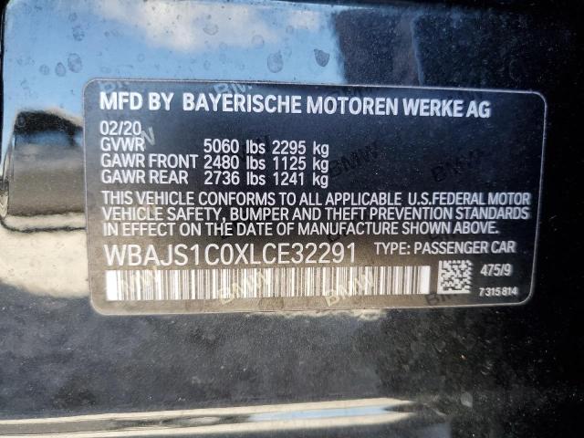 Photo 11 VIN: WBAJS1C0XLCE32291 - BMW 540 I 