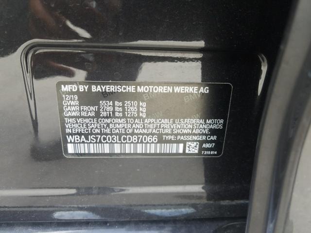 Photo 9 VIN: WBAJS7C03LCD87066 - BMW M550XI 