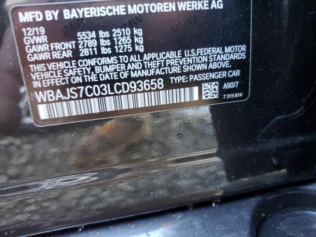 Photo 12 VIN: WBAJS7C03LCD93658 - BMW M5 