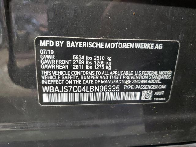 Photo 11 VIN: WBAJS7C04LBN96335 - BMW M5 