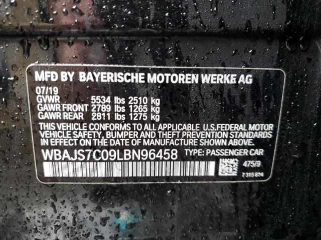 Photo 11 VIN: WBAJS7C09LBN96458 - BMW M5 