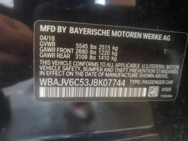 Photo 13 VIN: WBAJV6C53JBK07744 - BMW 640 XIGT 