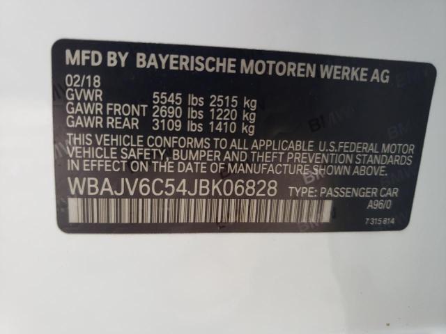 Photo 9 VIN: WBAJV6C54JBK06828 - BMW 640 XIGT 