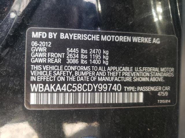 Photo 9 VIN: WBAKA4C58CDY99740 - BMW 740 I 