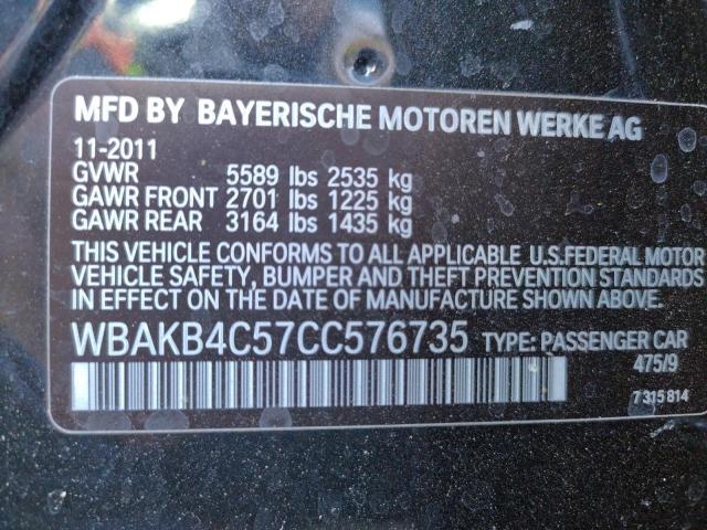 Photo 9 VIN: WBAKB4C57CC576735 - BMW 740 LI 