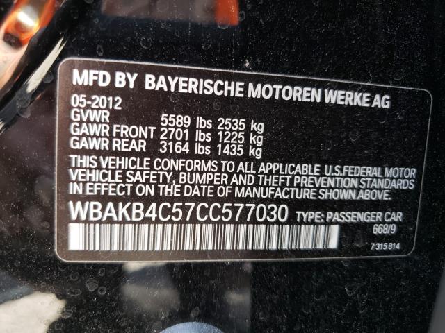 Photo 9 VIN: WBAKB4C57CC577030 - BMW 7 SERIES 