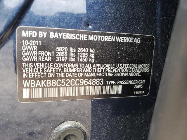 Photo 12 VIN: WBAKB8C52CC964883 - BMW 750 LI 