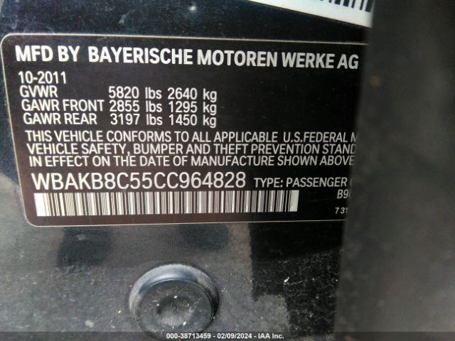 Photo 8 VIN: WBAKB8C55CC964828 - BMW 750LI 