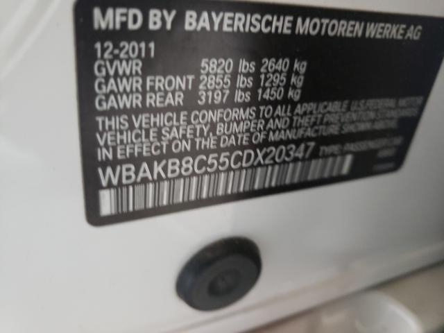 Photo 9 VIN: WBAKB8C55CDX20347 - BMW 750 LI 