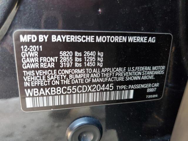 Photo 11 VIN: WBAKB8C55CDX20445 - BMW 750 LI 