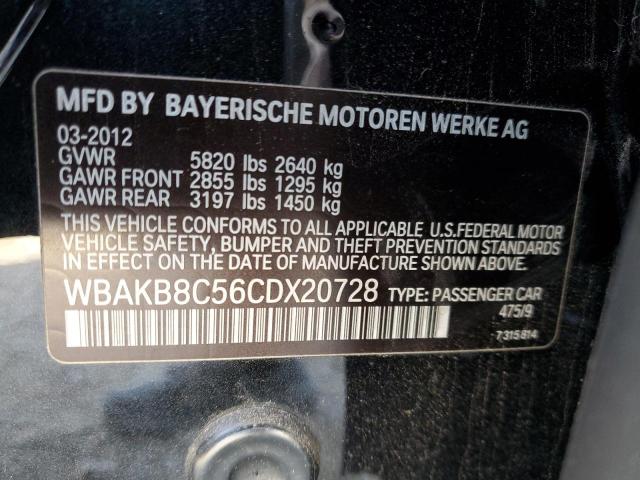 Photo 12 VIN: WBAKB8C56CDX20728 - BMW 750 LI 