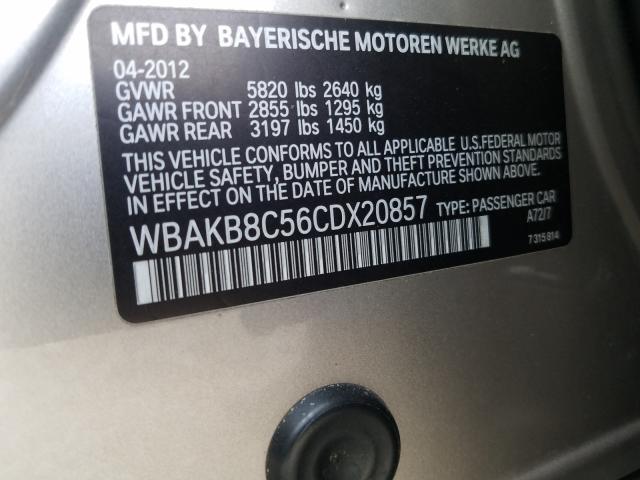 Photo 9 VIN: WBAKB8C56CDX20857 - BMW 750 LI 