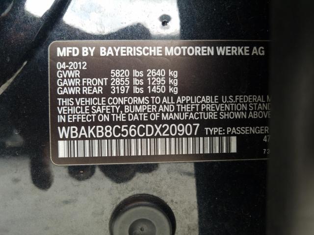 Photo 9 VIN: WBAKB8C56CDX20907 - BMW 750 LI 