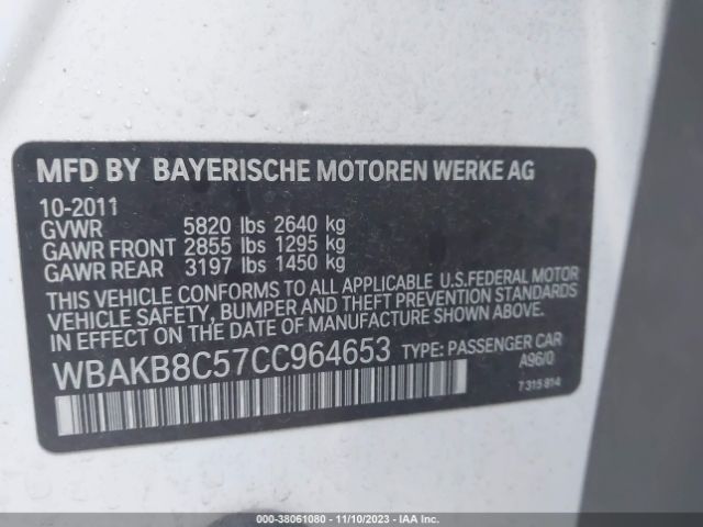 Photo 8 VIN: WBAKB8C57CC964653 - BMW 750LI 