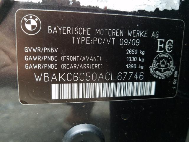 Photo 9 VIN: WBAKC6C50ACL67746 - BMW 750 I XDRI 