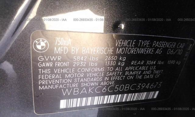 Photo 8 VIN: WBAKC6C50BC394673 - BMW ALPINA B7 