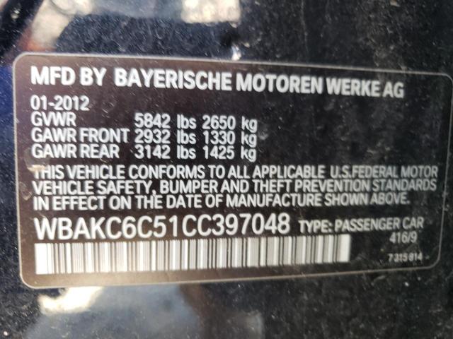 Photo 9 VIN: WBAKC6C51CC397048 - BMW 750 XI 