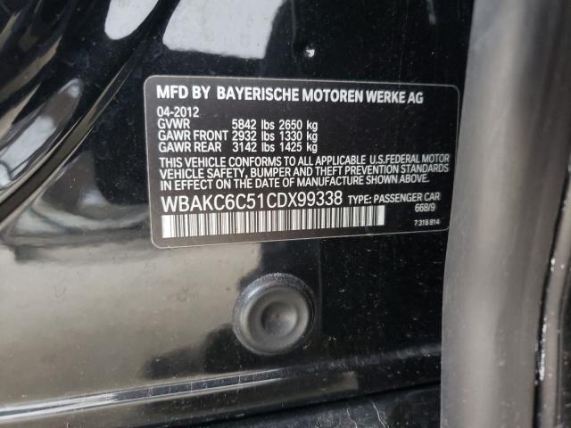 Photo 9 VIN: WBAKC6C51CDX99338 - BMW 750 XI 