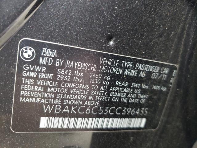 Photo 9 VIN: WBAKC6C53CC396435 - BMW 750 