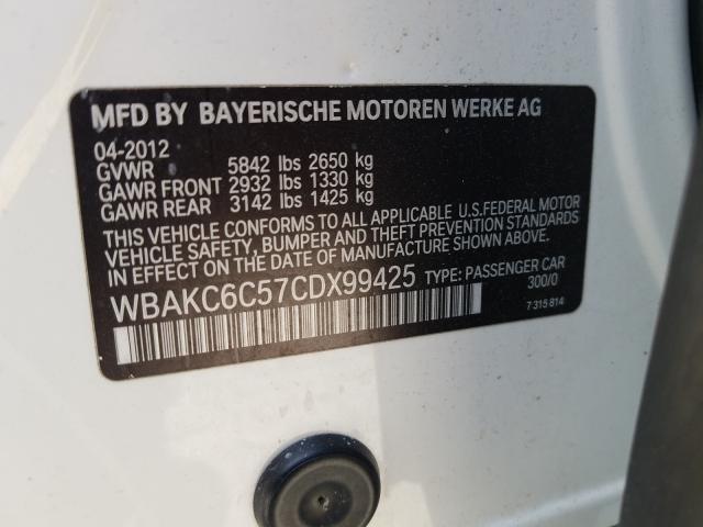 Photo 9 VIN: WBAKC6C57CDX99425 - BMW 750 XI 