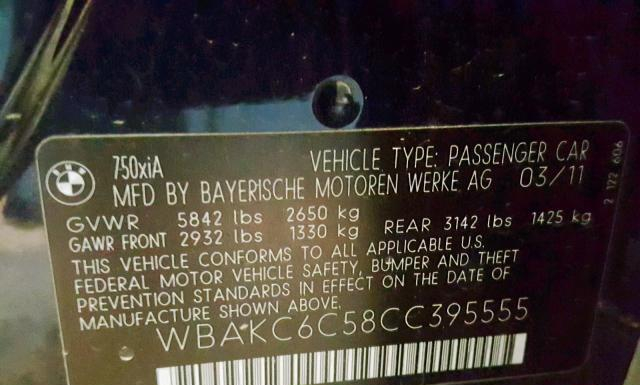 Photo 9 VIN: WBAKC6C58CC395555 - BMW ALPINA B7 