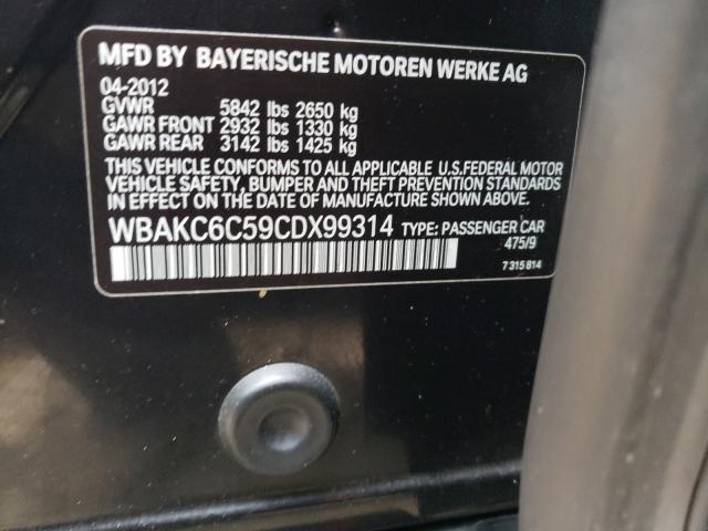 Photo 9 VIN: WBAKC6C59CDX99314 - BMW 7ER 