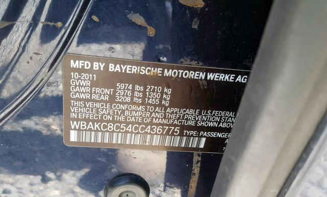 Photo 9 VIN: WBAKC8C54CC436775 - BMW 750LI 